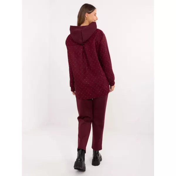  Dámský set ITALY MODA IT-KMPL-9860.61 BURGUNDY 
