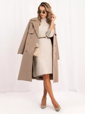 Dámské šaty ITALY MODA IR-SK-W2539.11 BEIGE