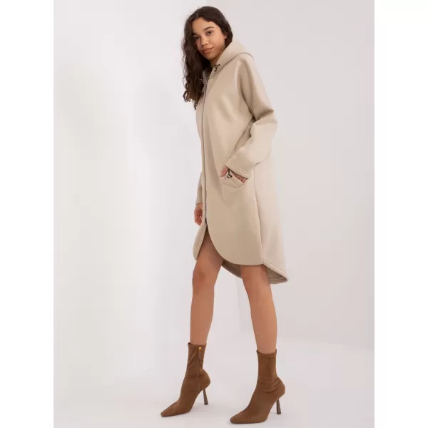  Dámská mikina RUE PARIS RV-BL-4858-1.99P BEIGE 