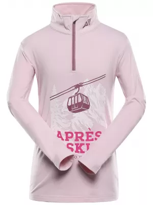 Dětské rychleschnoucí triko ALPINE PRO STANSO LIGHT LILAC VARIANTA PE