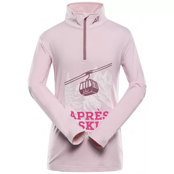  Dětské rychleschnoucí triko ALPINE PRO STANSO LIGHT LILAC VARIANTA PE 