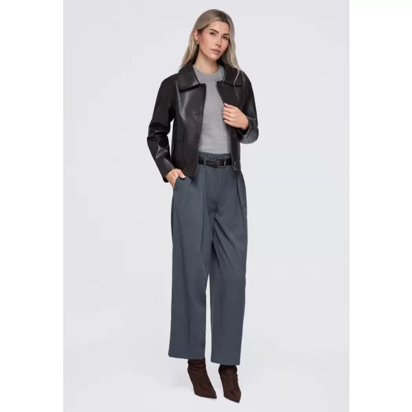  Dámská bunda OMBRE OW-JT-E0005 BROWN 
