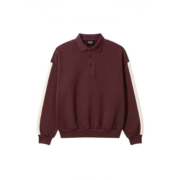  Pánská triko s límečkem URBAN CLASSICS TB8595-01151 CHERRY 