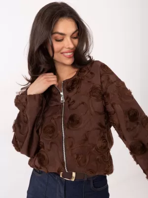 Dámská bunda RUE PARIS IT-KR-5776.66 BROWN