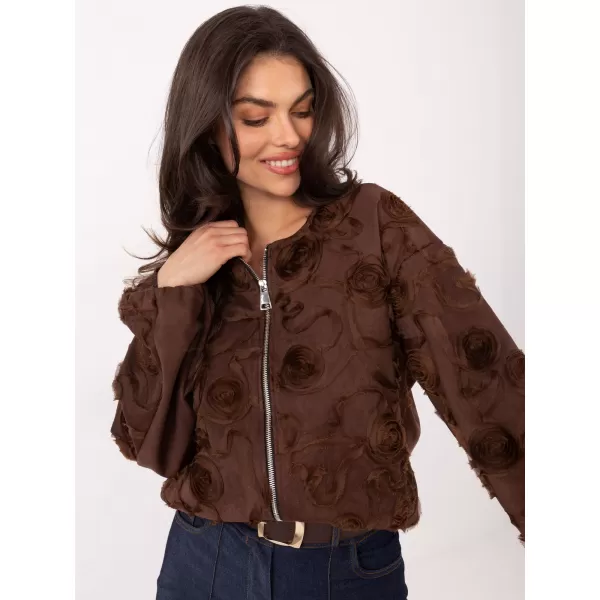  Dámská bunda RUE PARIS IT-KR-5776.66 BROWN 