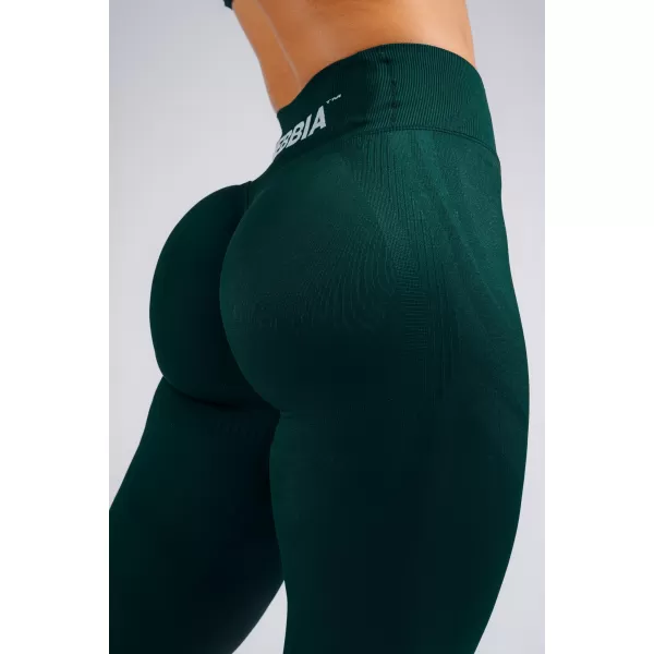  High-waist extra push-up legíny NEBBIA PRIMAL 850 DARK GREEN 