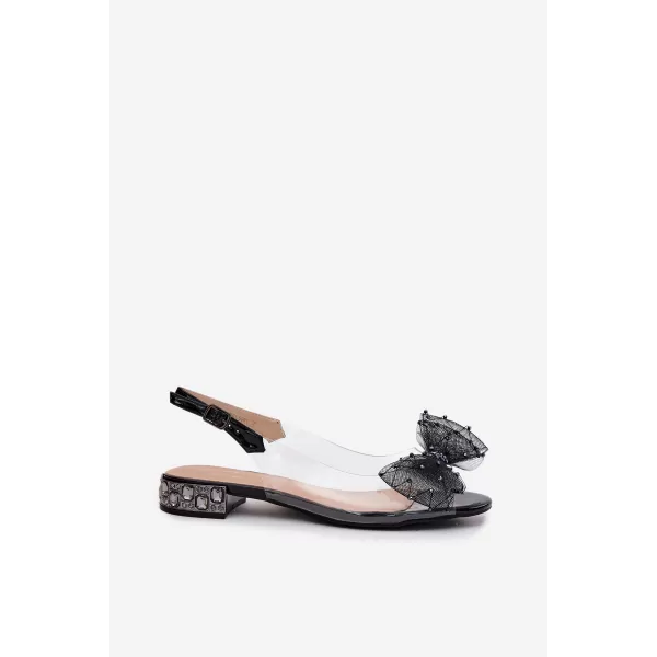 Dámské sandály D&A MR61-9001 BLACK 