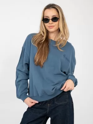 Dámská mikina FACTORY PRICE NS-BL-NS2548.05 DARK BLUE