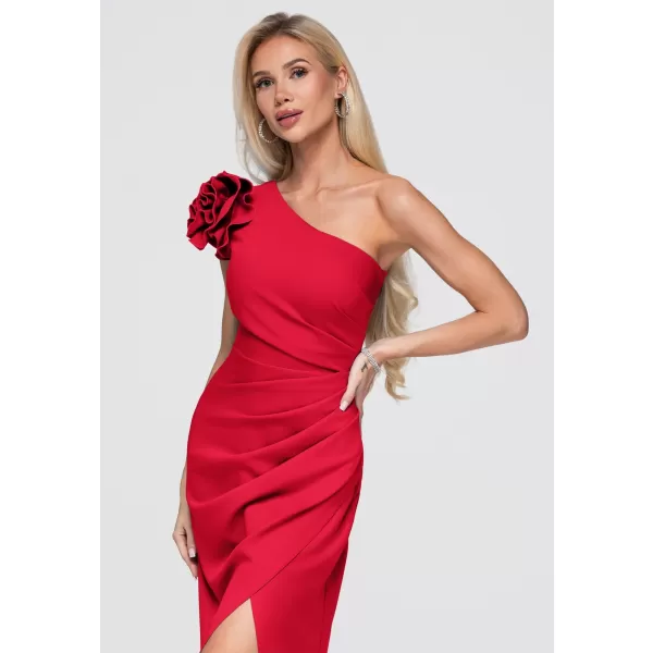 Dámské šaty LARICA LA-OM-DLR377 RED 