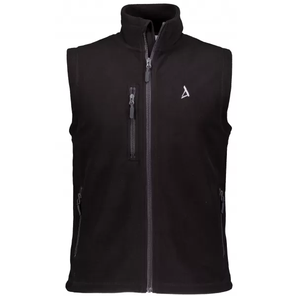  Pánská fleece vesta ALTISPORT ALM002525 ČERNÁ 
