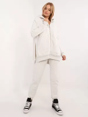 Dámský set MY RED LIPS EM-KMPL-863.16P LIGHT GREY