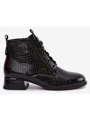 Dámské kotníkové boty VINCEZA 58659 BLACK