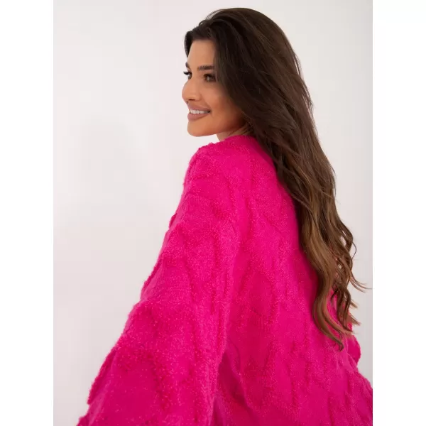  Dámský svetr WOOL FASHION ITALIA AT-SW-2361.61 FUCHSIA 