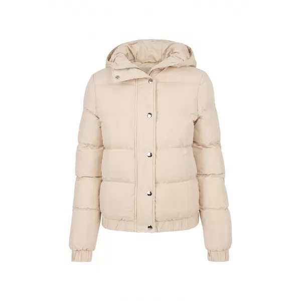  Dámská prošívaná bunda URBAN CLASSICS TB8714-02903 WHITE SAND 