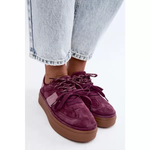  Dámské tenisky BIG STAR SHOES UU274772 PURPLE SHADOWS 