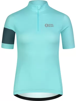 Dámský cyklo dres NORDBLANC ENTHUSIAST NBSLF8084 MODRÁ