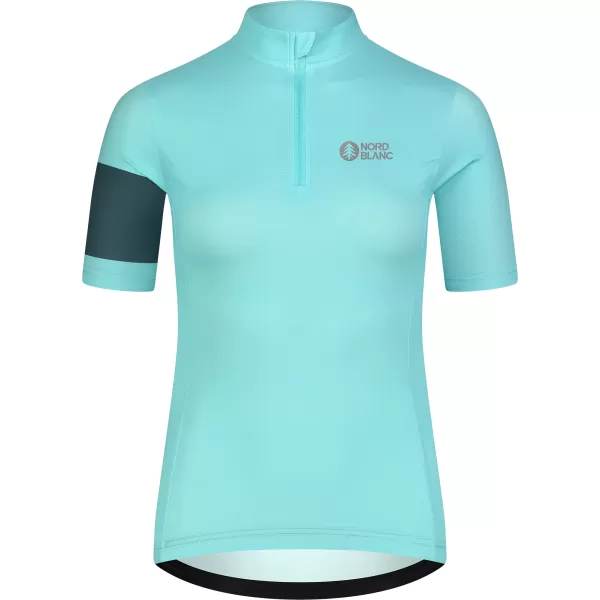  Dámský cyklo dres NORDBLANC ENTHUSIAST NBSLF8084 MODRÁ 