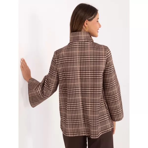  Dámský kabát ITALY MODA IT-PL-31820.25 BROWN 