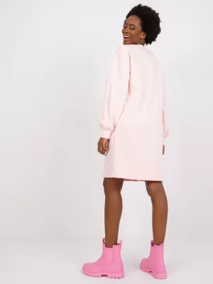 Dámské šaty EX MODA EM-SK-717.33X BRIGHT PINK