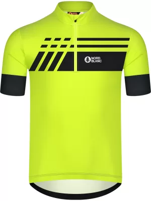Pánský cyklo dres NORDBLANC STEER NBSMF8080 ZELENÁ