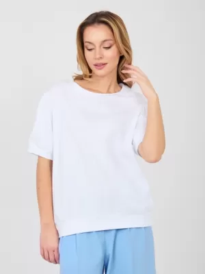 Dámská halenka RUE PARIS RV-BZ-A1184.21 WHITE