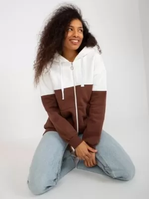 Dámská mikina EX MODA EM-BL-762.24X BROWN