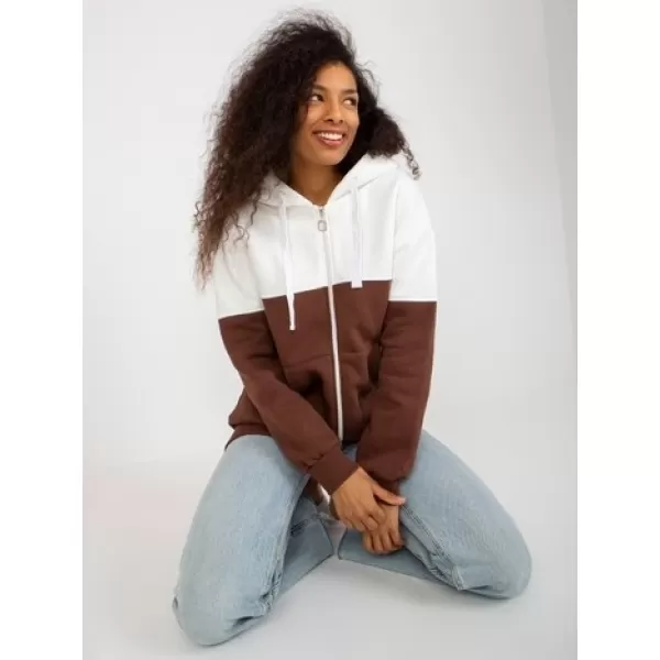  Dámská mikina EX MODA EM-BL-762.24X BROWN 