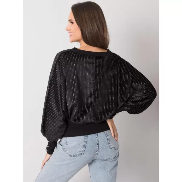  Dámská halenka RUE PARIS RV-BZ-7348.11 NOIRE 