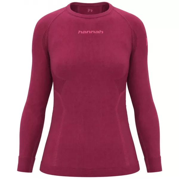  Dámské spodní prádlo HANNAH ACTIVE TS L/S W BEAUJOLAIS 