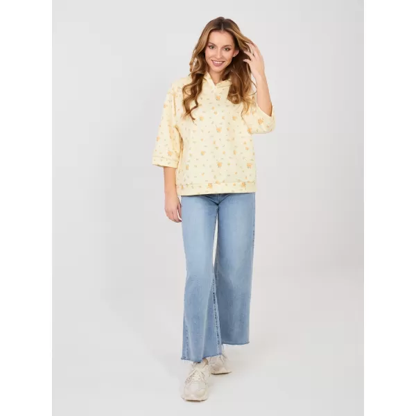  Dámská mikina ITALY MODA IT-BZ-22278.74 BRIGHT YELLOW 