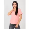 Dámské tričko RUE PARIS RV-TS-A1095.33 PEACH