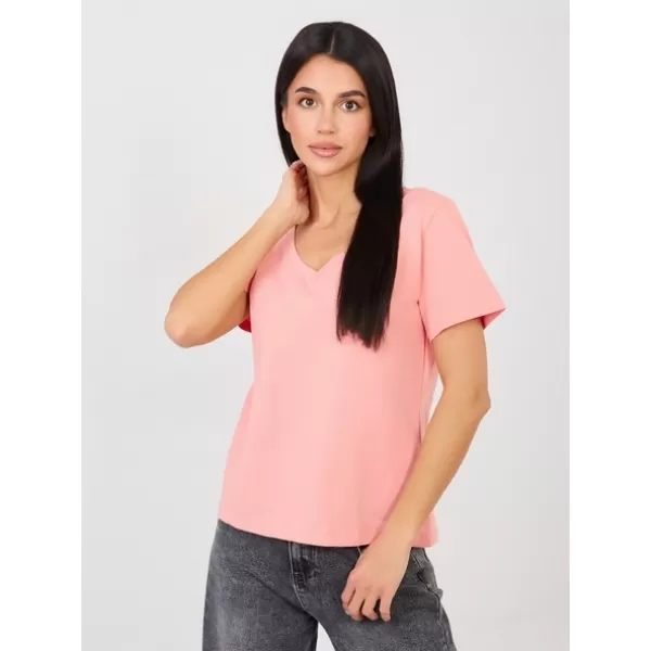  Dámské tričko RUE PARIS RV-TS-A1095.33 PEACH 