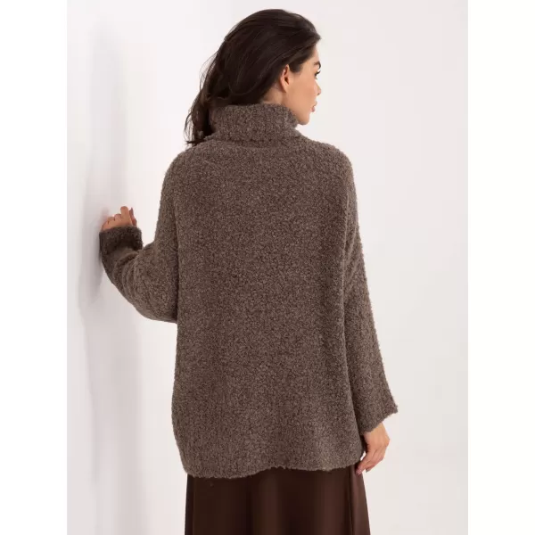  Dámský svetr FACTORY PRICE CH-SW-72993.25 DARK BEIGE 
