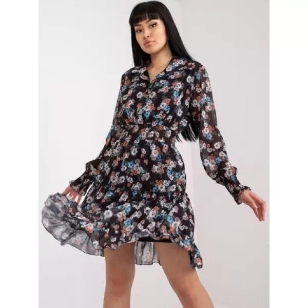  Dámské šaty ITALY MODA DHJ-SK-C2212.35 NOIRE 