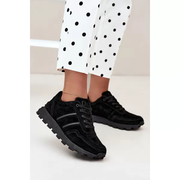  Dámské tenisky D&A LR62-7101 BLACK 