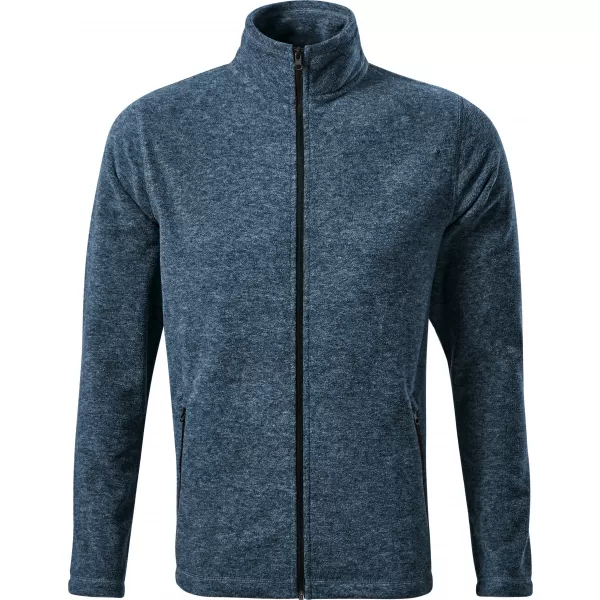  Pánská micro fleece mikina MALFINI FACTOR 852 TMAVÝ DENIM MELÍR 