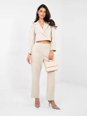 Dámský komplet RUE PARIS IT-KMPL-22255.20 BEIGE