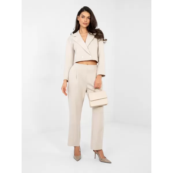  Dámský komplet RUE PARIS IT-KMPL-22255.20 BEIGE 