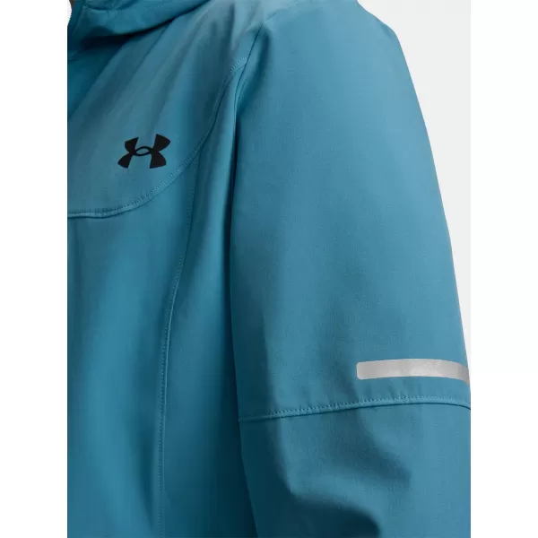  Pánská bunda UNDER ARMOUR UA TECH UTILITY WOVEN JCKT 6004967-466 MODRÁ 