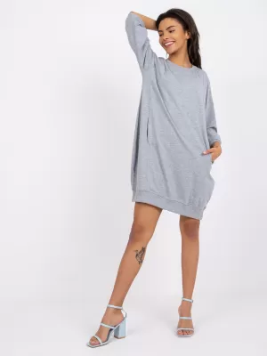 Dámské šaty RELEVANCE RV-SK-6839.95 GRAY