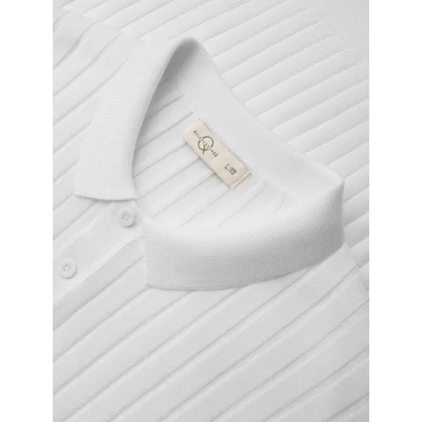  Pánské polo tričko OMBRE OM-POSS-0180 OFF-WHITE 