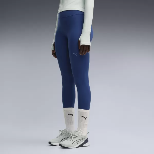 Dámské legíny PUMA W SHAPELUXE TIGHT - HW 7/8 52746373 PERSIAN BLUE 