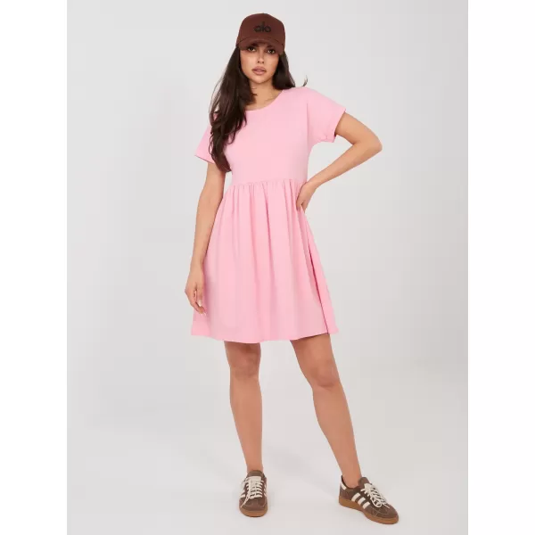  Dámské šaty RUE PARIS RV-SK-5672.03P BRIGHT PINK 