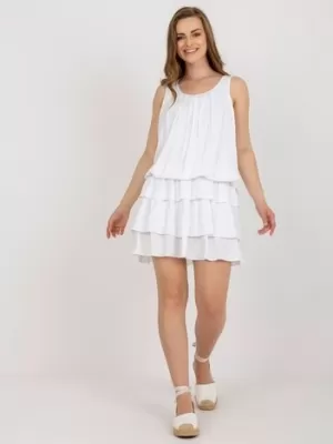 Dámské šaty OCH BELLA TW-SK-BI-8139.44 WHITE
