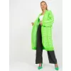 Dámský svetr RUE PARIS LC-SW-0296.08P FLUO GREEN