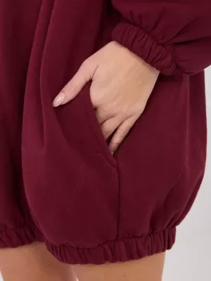 Dámská mikina FACTORY PRICE WT-BL-A1461.70 BURGUNDY