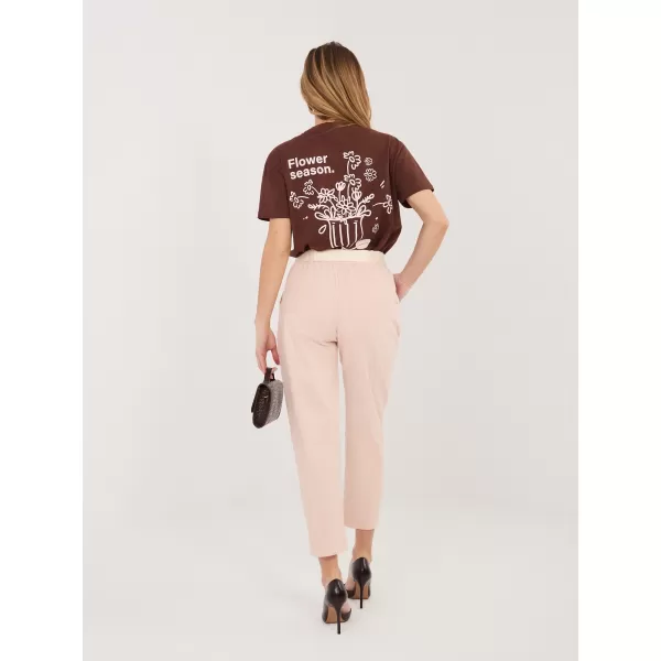  Dámské kalhoty ITALY MODA IT-SP-242979.90 BRIGHT PINK 