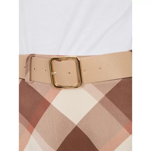  Dámská sukně ITALY MODA IT-SD-23296-1.85 BROWN 