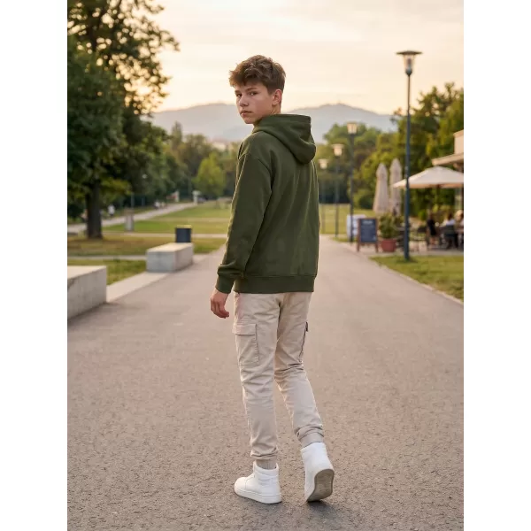  Dětská mikina MALFINI CHILL 423 MILITARY 