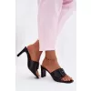 Dámské pantofle VINCEZA 22-20159 BLACK
